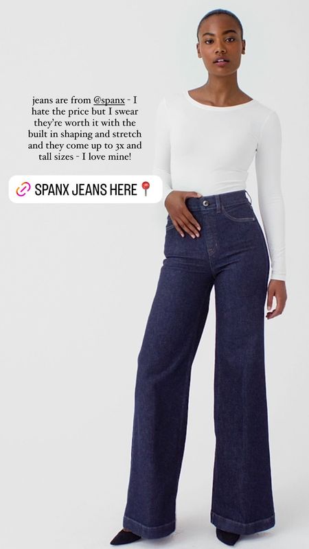Love spanx jeans!  They are speedy but so worth it!

#LTKMidsize #LTKPlusSize #LTKStyleTip