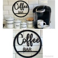 Coffee Bar Sign, Decor, Bar | Etsy (US)