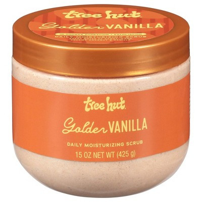 Tree Hut Moisturizing Body Scrub - Golden Vanilla - 15oz | Target