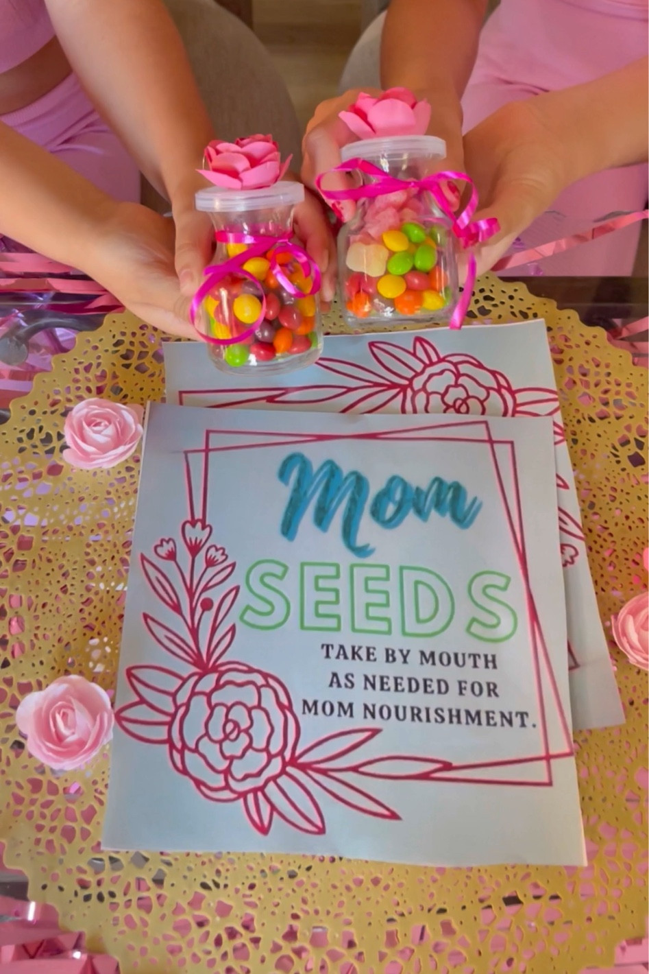 How to easily create a simple and affordable DIY Nourishment Kit for Mother’s Day! Mom Seeds will surely bring a smile to your mama’s face and she’ll love the personal touches you add. We also used a printable page to create a custom message just for mom! Products linked below. Under $10 craft🎀

#LTKbump #LTKfamily #LTKGiftGuide