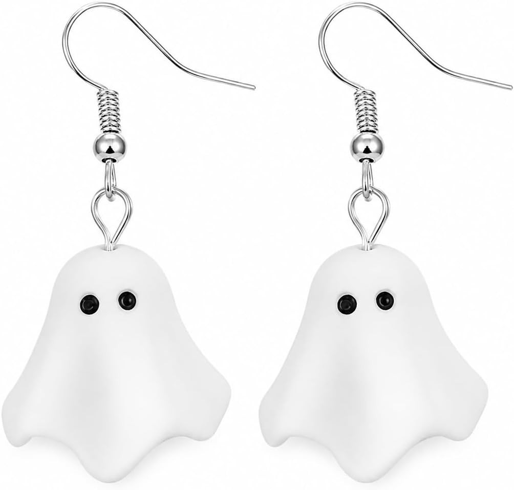 Halloween Ghost Dangle Earrings for Women | Amazon (US)