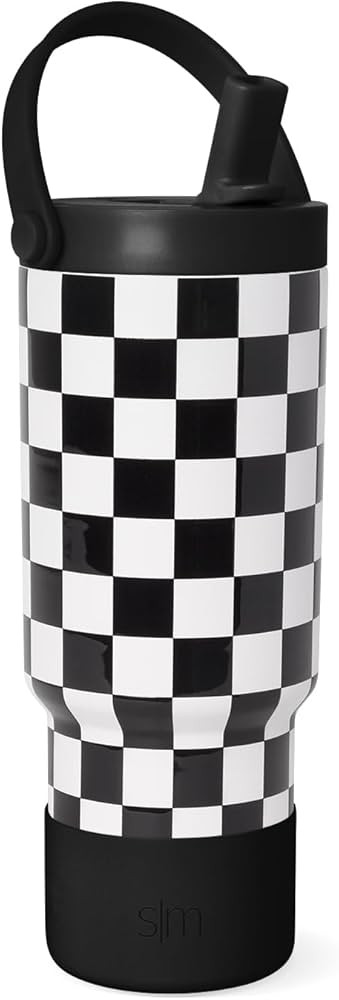 Simple Modern Trek Pivot | 24oz Kids Flip Straw Tumbler with Handle and Silicone Boot | Insulated... | Amazon (US)