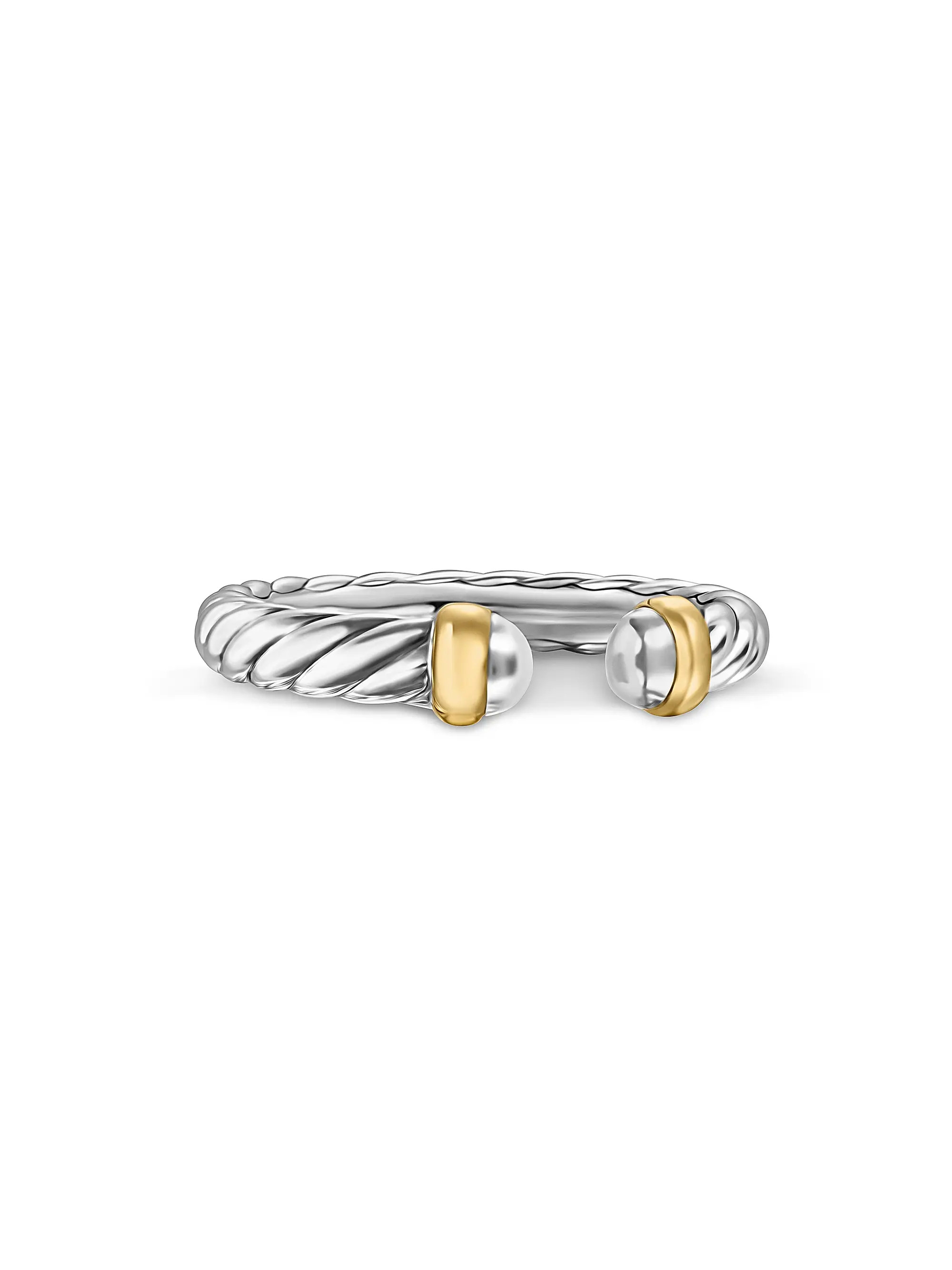 Petite Cable Ring in Sterling Silver | Saks Fifth Avenue