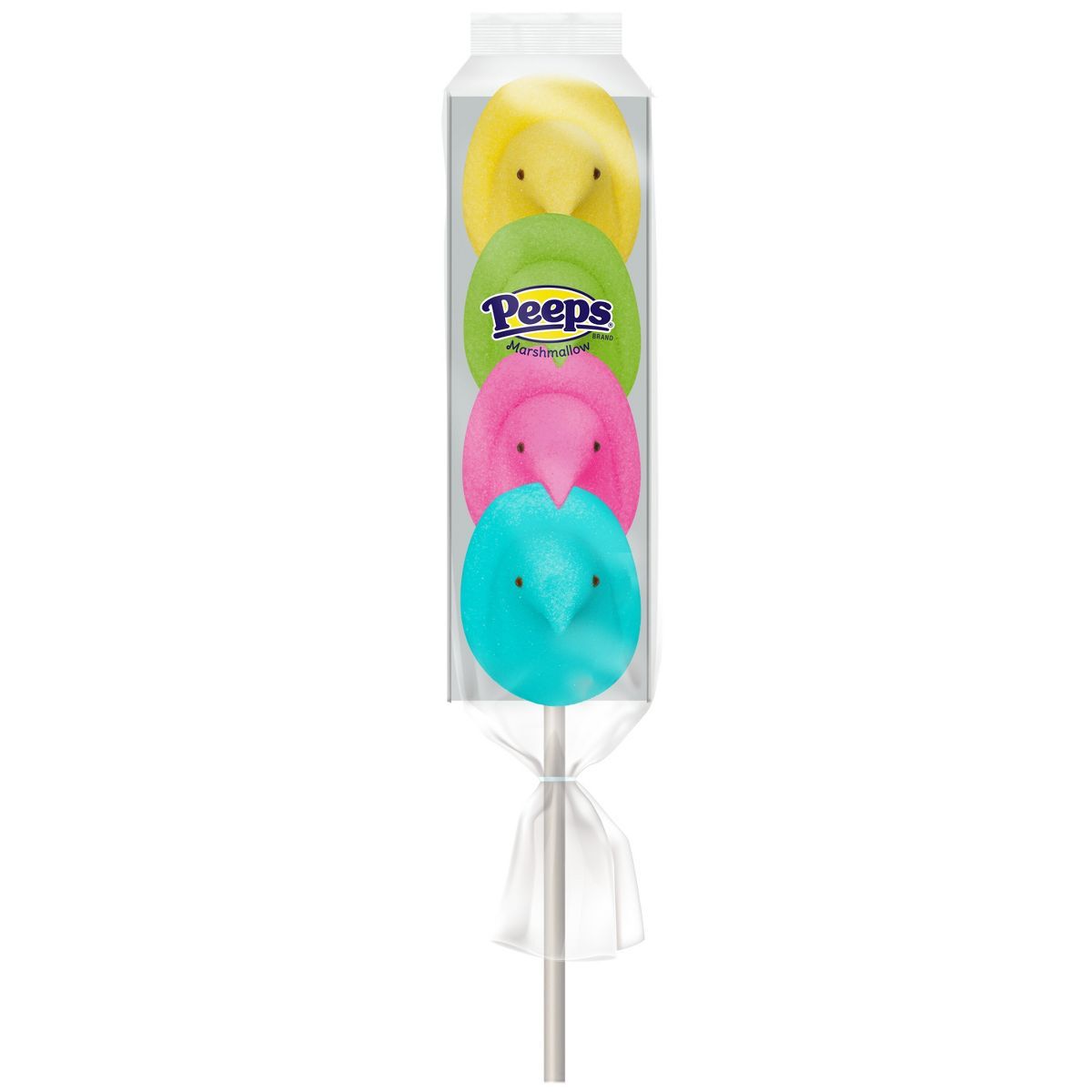 Peeps Easter Rainbow Marshmallow Chick Pop - 1.375oz | Target