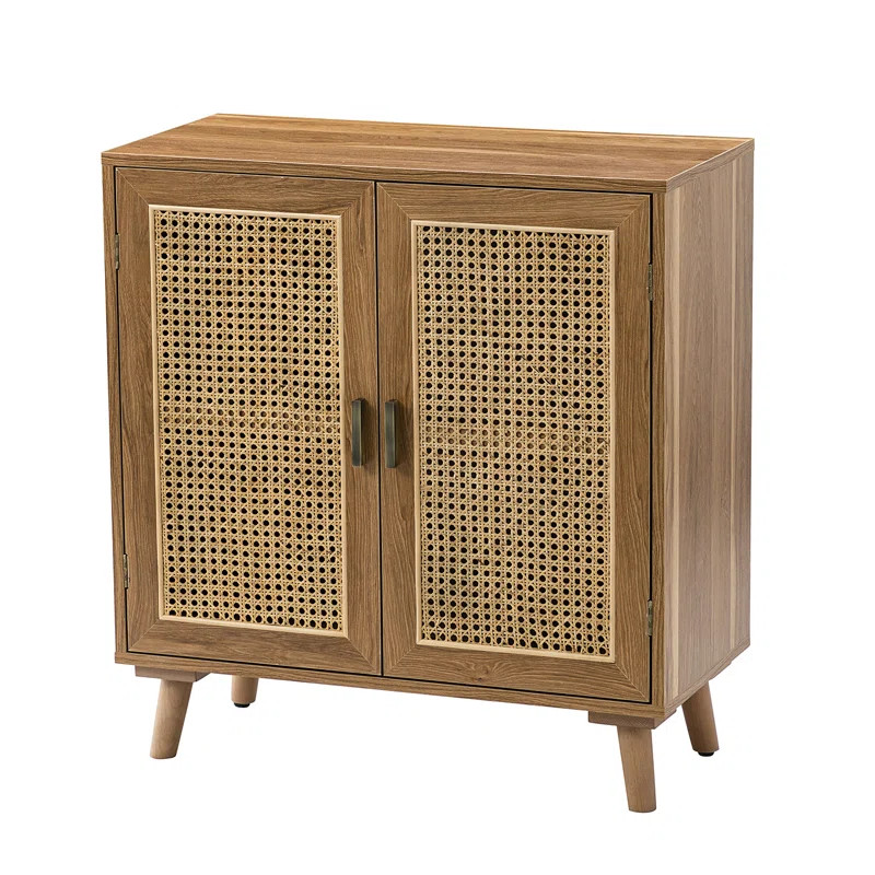 Carpinteria 31'' Tall 2 - Door Accent Cabinet | Wayfair North America