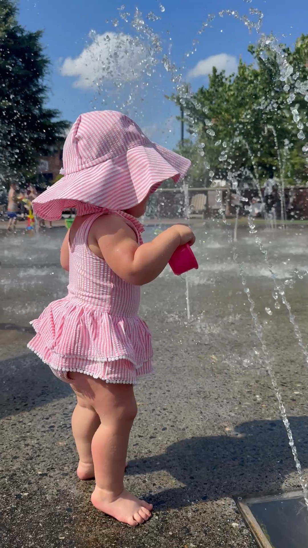 Precious UPF 50+ toddler baby girl swim from @cadenlane 💦☀️ There’s also a blue option with a brother match!

#LTKBaby #LTKBump #LTKKids