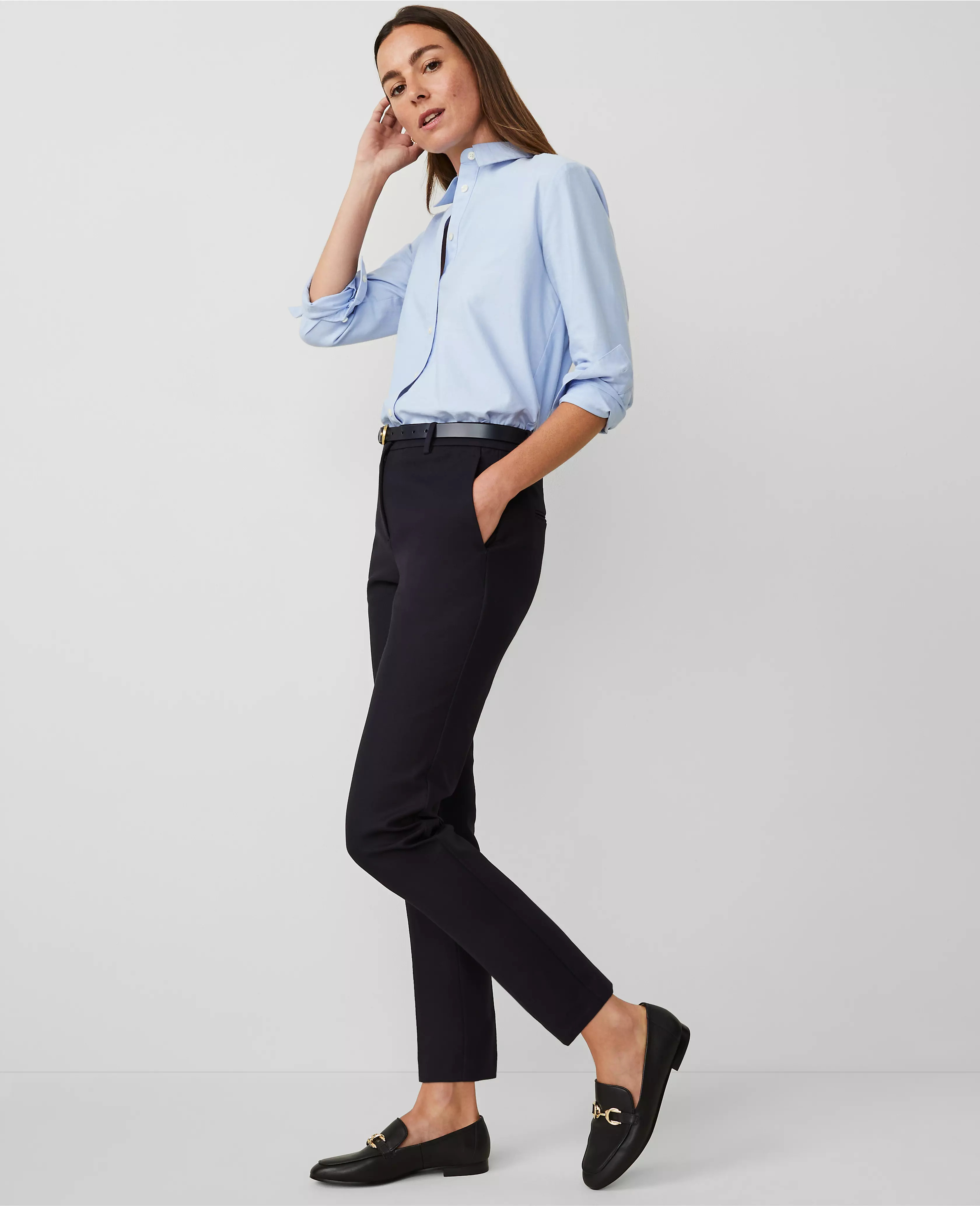 The High Rise Eva Ankle Pant | Ann Taylor (US)