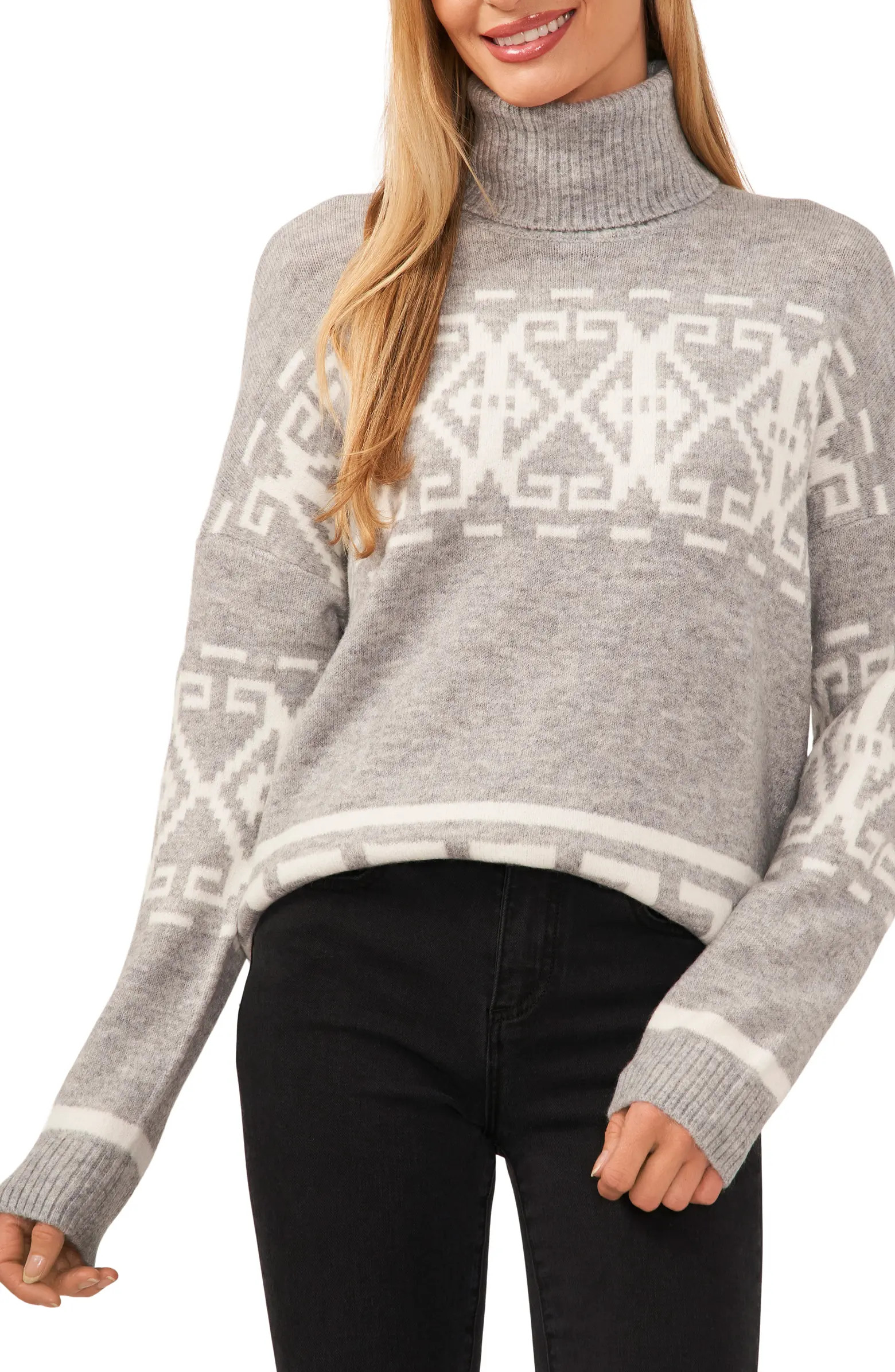 Fair Isle Turtleneck Sweater | Nordstrom