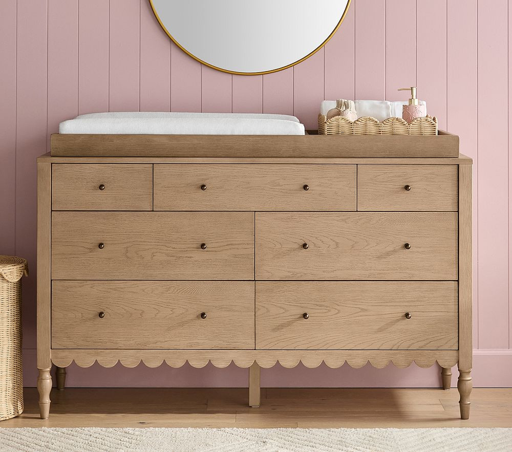 Penny 7-Drawer Dresser & Topper Set (56w x 19d") | Pottery Barn Kids