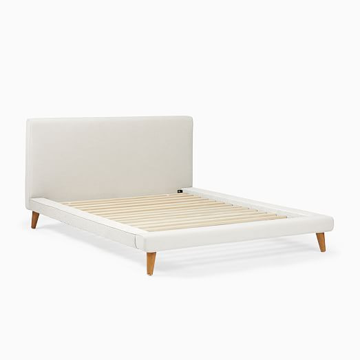 Mod Upholstered Platform Bed | West Elm (US)