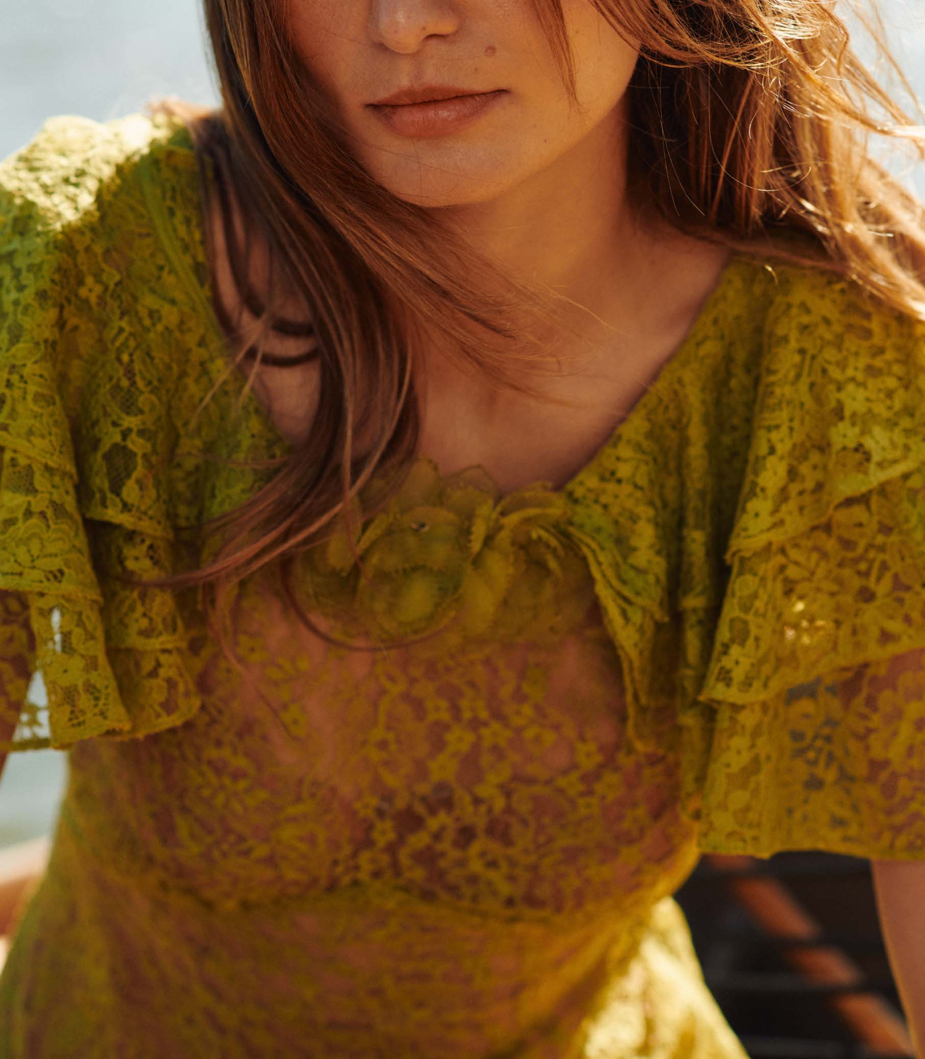 Nevara Dress - Green Tea | DÔEN | DOEN