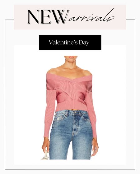 Valentine’s date top
Pink off the shoulder top