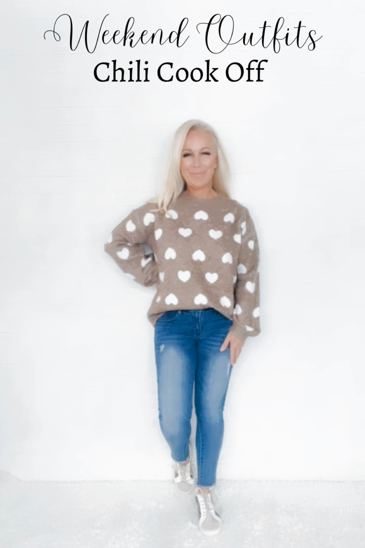 Weekend Outfits: Chili Cookoff. 

Valentines Sweater / Valentines Outfit / heart sweater / casual outfit

#LTKFind #LTKSeasonal #LTKunder50