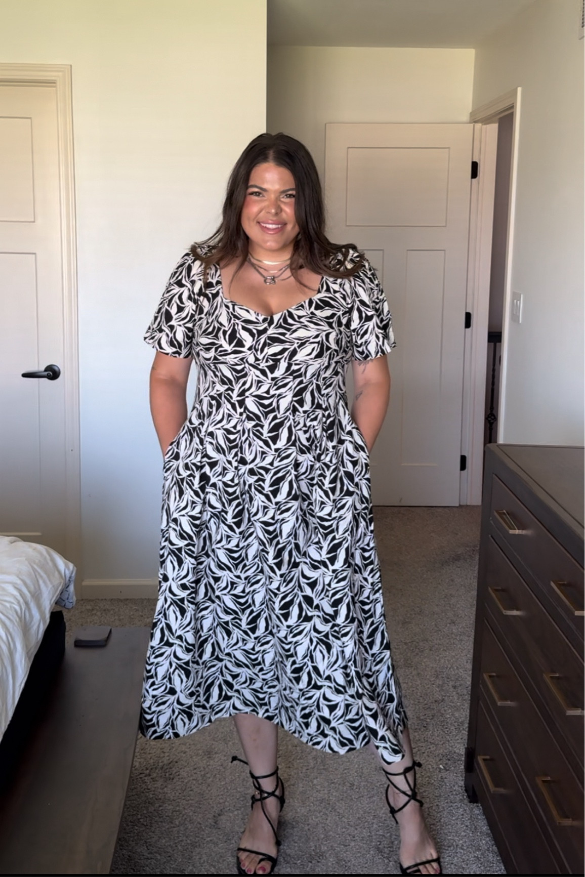 Target summer dresses under $40! Perfect teacher dress, work outfit, vacation dress or date night. I’m size large or 14 in all of these :)  #ltkfindsunder50 #ltksummersales #ltkmidsize