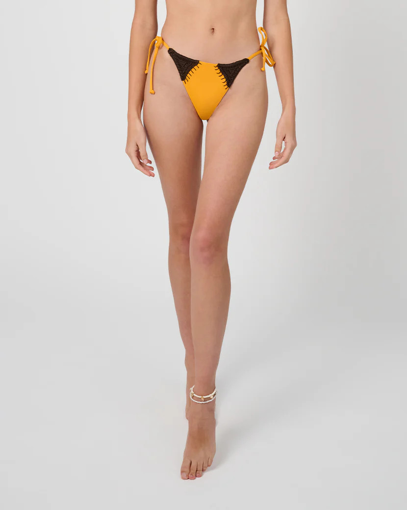 Crochet Combo Tie Bottom | We Wore What