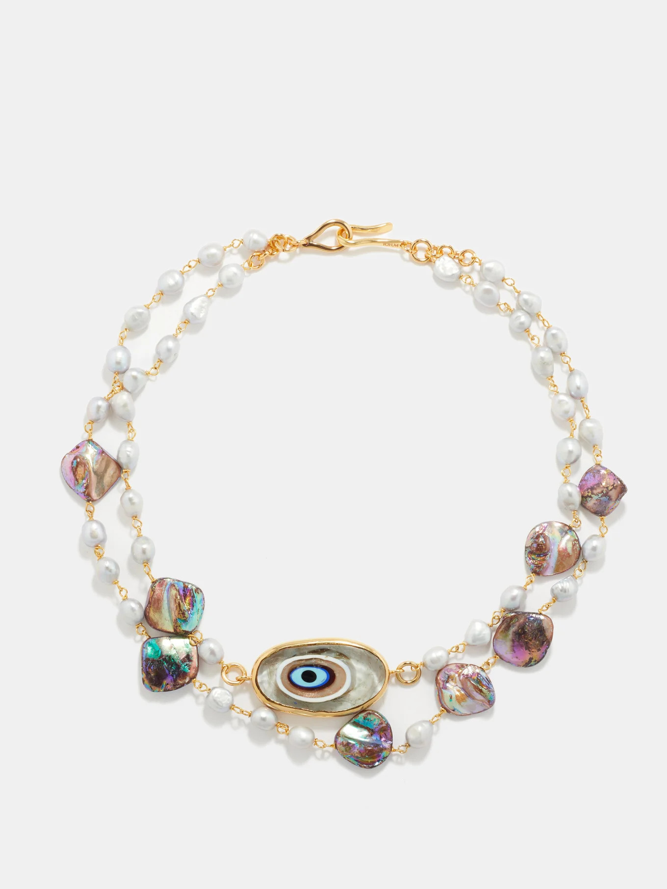 Evil Eye pearl necklace | Matches (US)