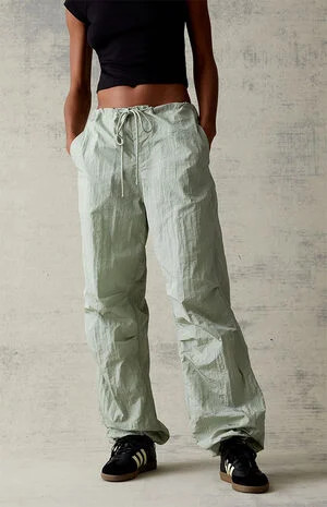 LA Hearts Shiny Baggy Pants | PacSun