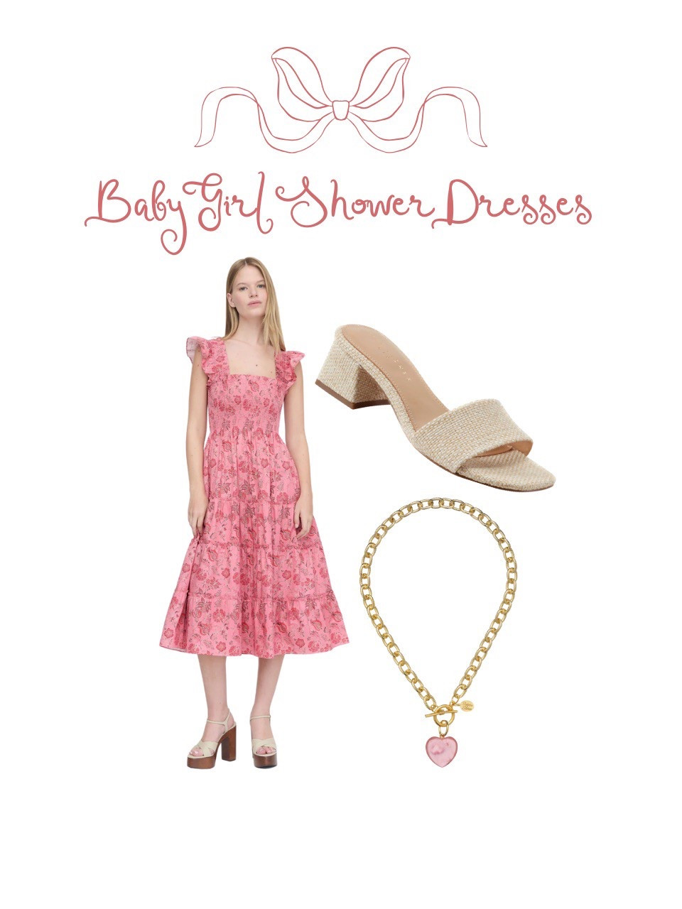 Baby shower dress inspo! Would also work for bridal shower guest dresses. 👗 

Baby shower dress inspo/ bridal shower dress / bridal shower guest / baby girl shower / baby shower 

#LTKSaleAlert