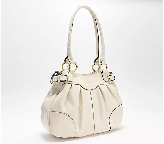 Patricia Nash Discovery Leather Mona Satchel | QVC