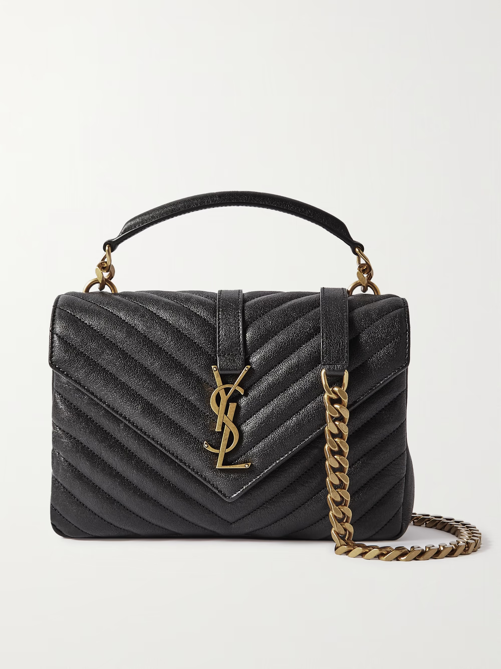 College medium quilted leather tote | NET-A-PORTER (US)