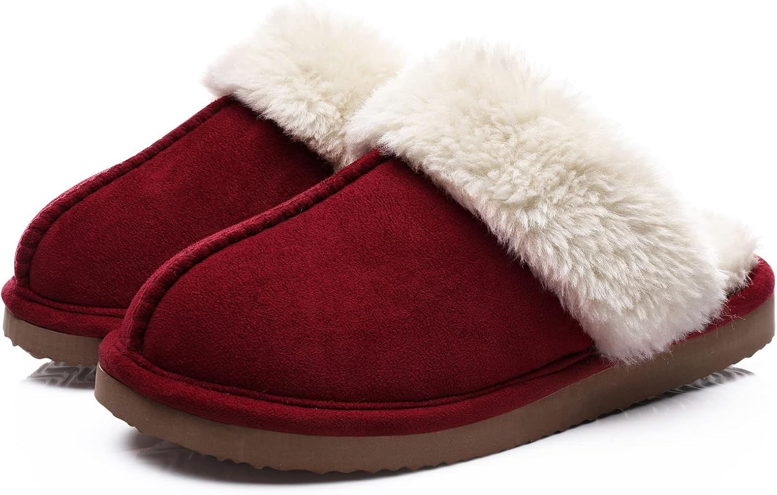 Litfun Women's Fuzzy Memory Foam Slippers Fluffy Winter House Shoes Indoor and Outdoor | Amazon (US)