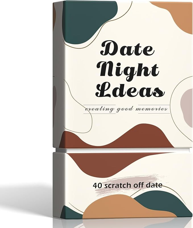 40 Scratch Off Date Night Ideas Cards, Romantic & Adventurous Engagement Couples Games Gifts, Ann... | Amazon (US)