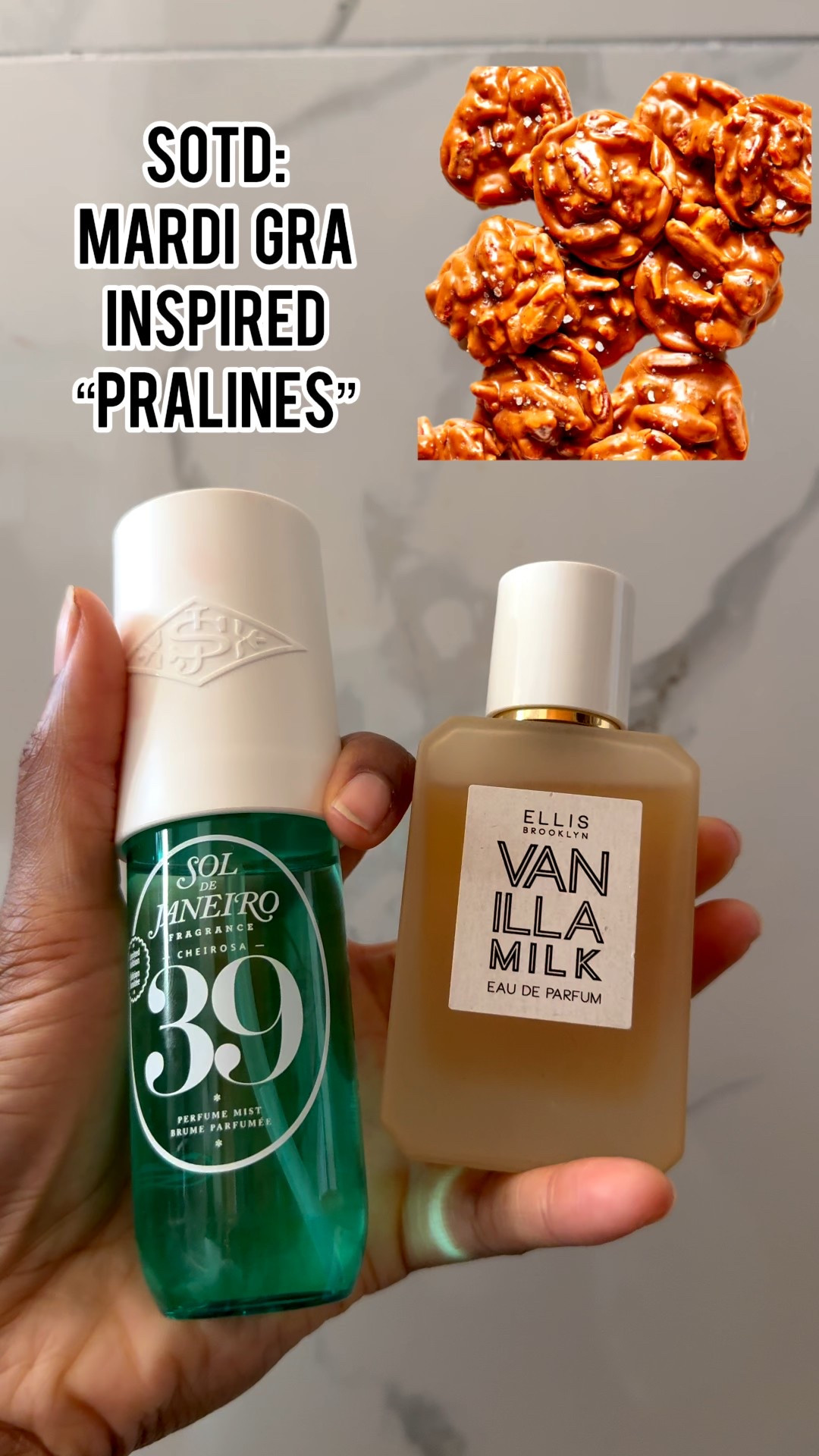 SOTD: Mardi Gra Inspired “Pralines” all these fragrances can be found at Amazon, @Sephora & @ulta 

#LTKdayinmylife #LTKselfcare #LTKmorningroutine
