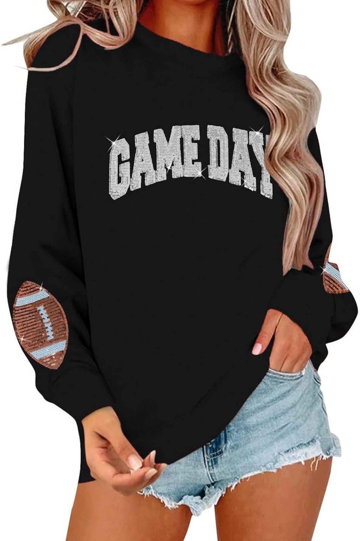 Game day swag this is such a cute sweatshirt for football season 🏈 I’m getting this for Falcons games!

#LTKActive #LTKSaleAlert #LTKSeasonal