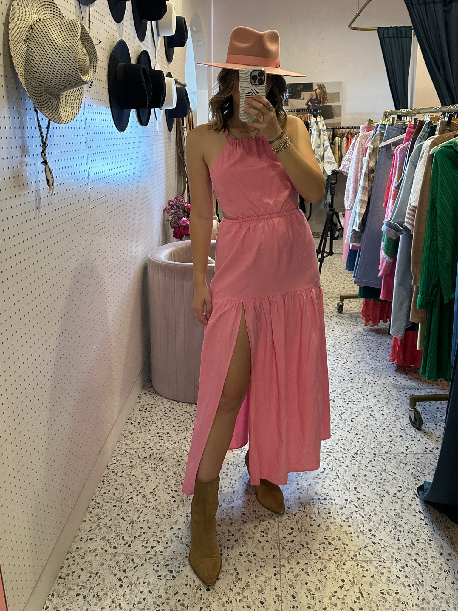 Pinkkkk outfit💗 wearing a medium in this dress! 

#LTKunder100 #LTKunder50 #LTKstyletip