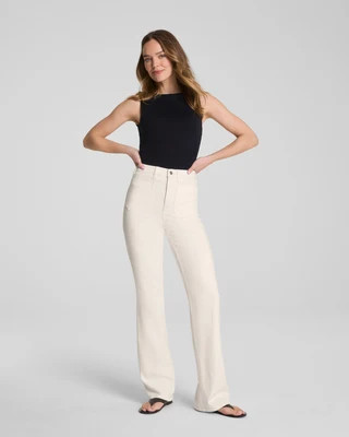SPANXshape®  Authentic 360 Easy Flare Jeans with Patch Pockets | Spanx