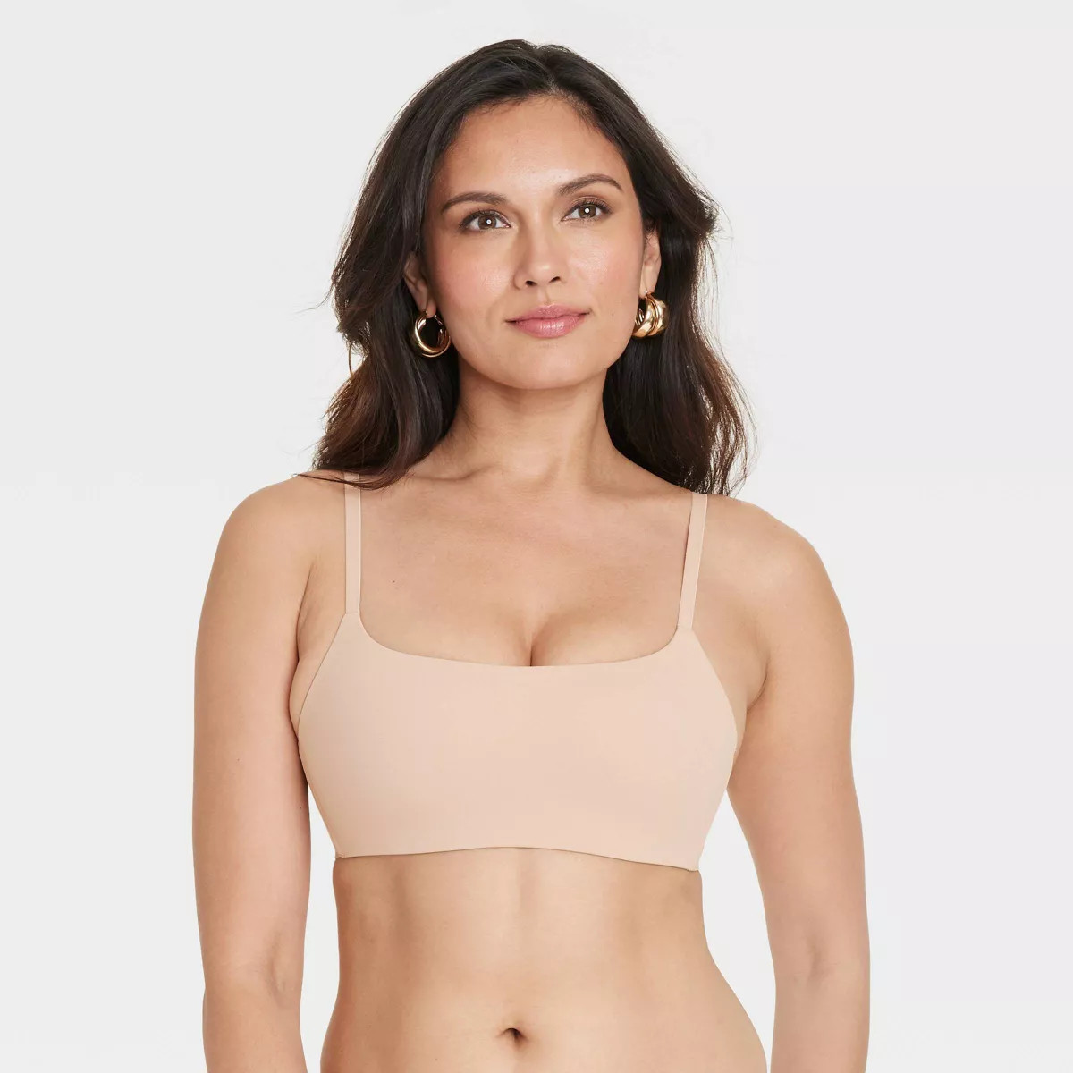 Women's Luxury Collection Bonded Microfiber Padded Scoop Bralette - Auden™ | Target