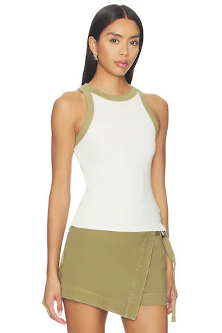 Ribbed Racer Tank Top
                    
                    Hudson Jeans | Revolve Clothing (Global)
