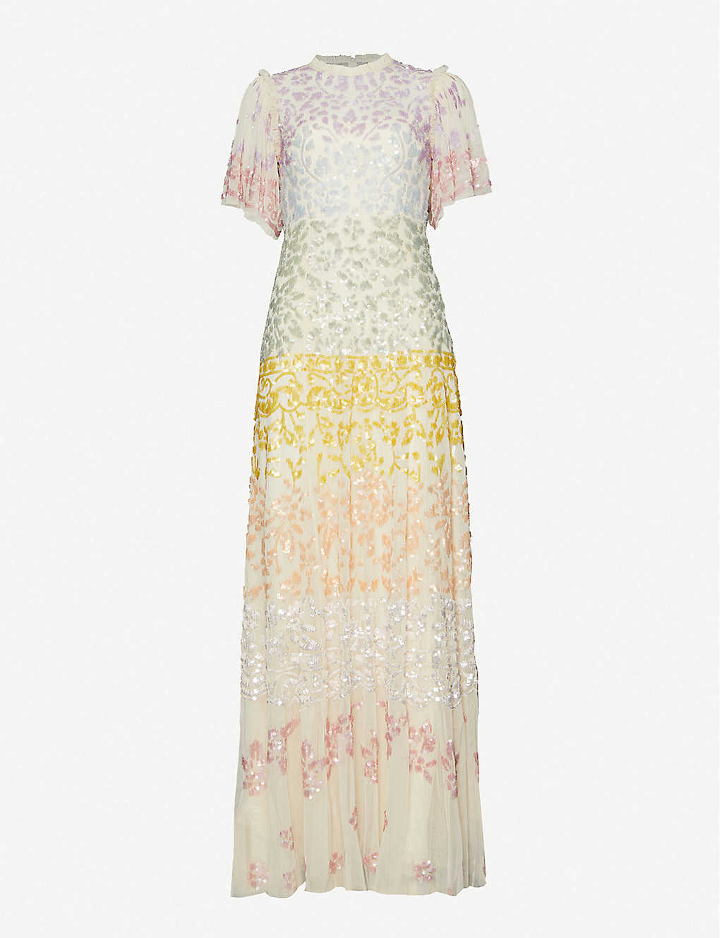 NEEDLE AND THREAD
          
          Chakra sequin-embellished recycled-tulle gown | Selfridges