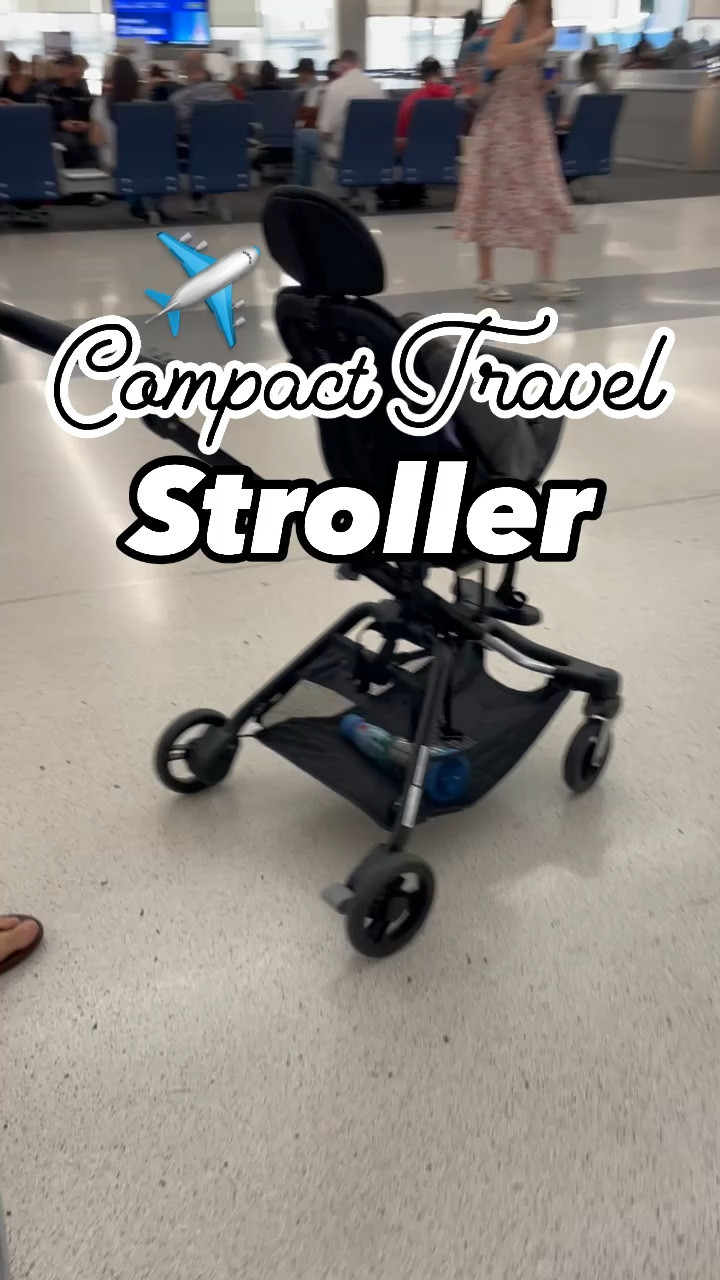 By far the best investment for a travel stroller. For our recent family trip we needed a stroller that would hold our toddler and also fit overhead. This one folds flat and it’s super lightweight  our next baby will also be able to use this.