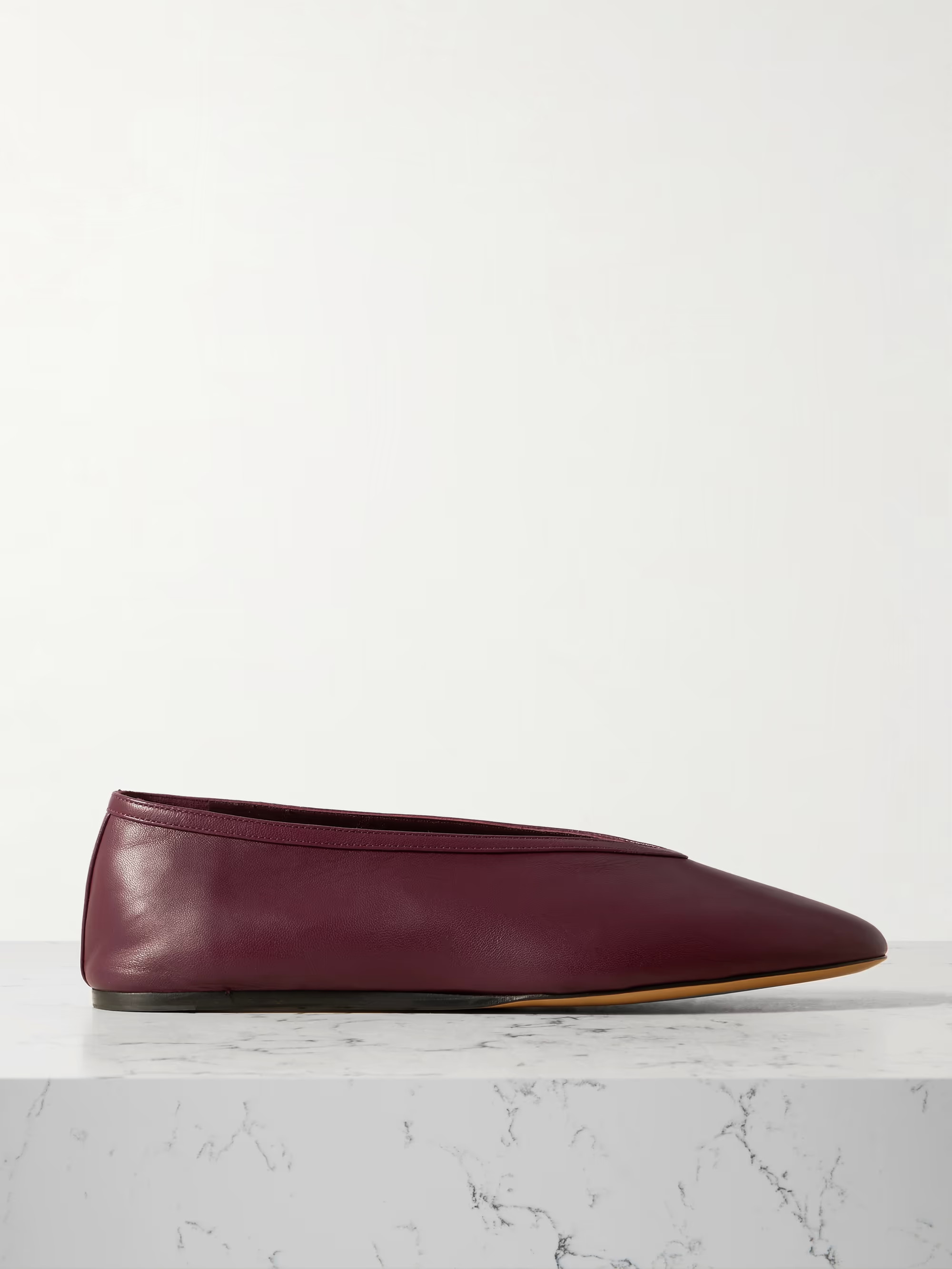 Luna leather ballet flats | NET-A-PORTER (US)