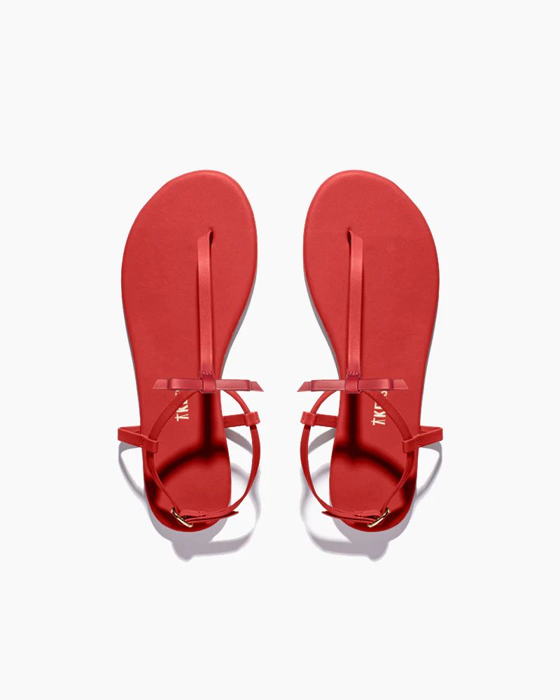 Mariana Bow in Red | Women's Sandals | TKEES | TKEES