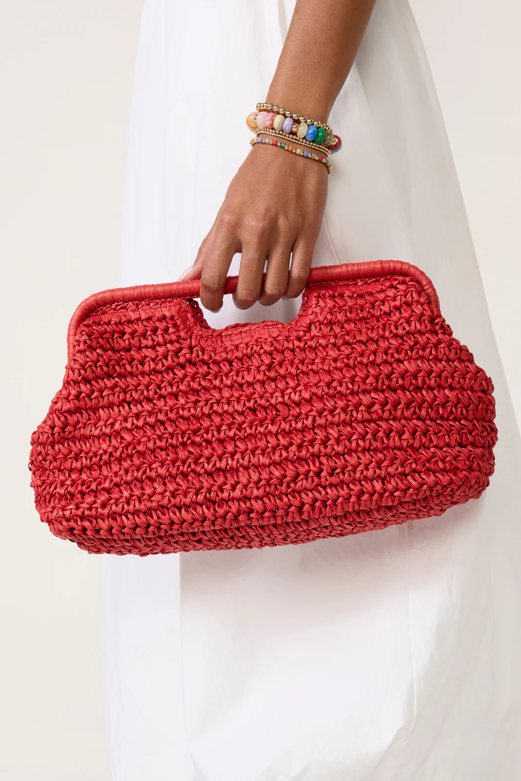 Beckett Raffia Clutch | Evereve