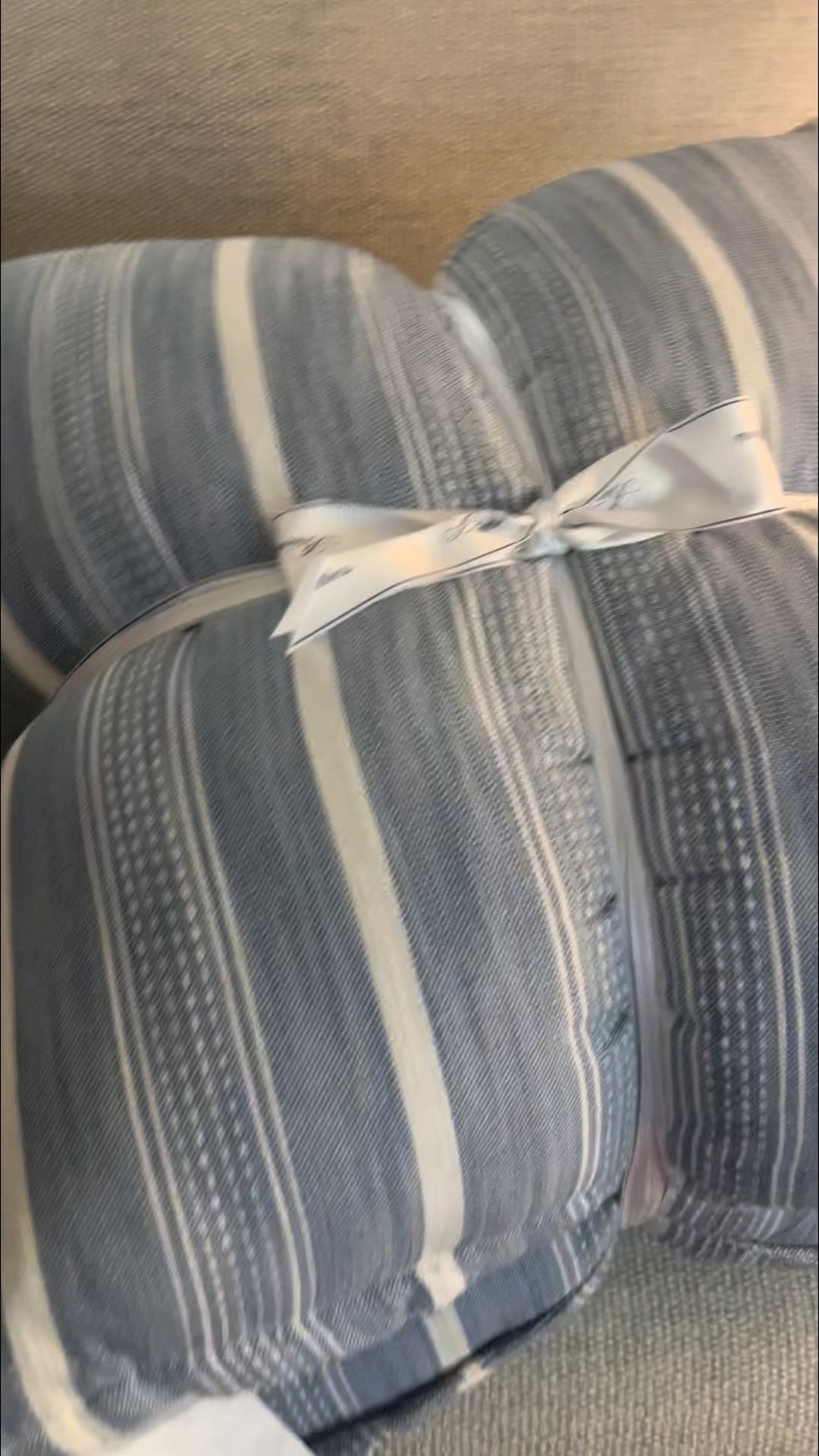 What do you think about my new pillows? Cute or nah? Horizontal or Vertical m?

#LTKHome