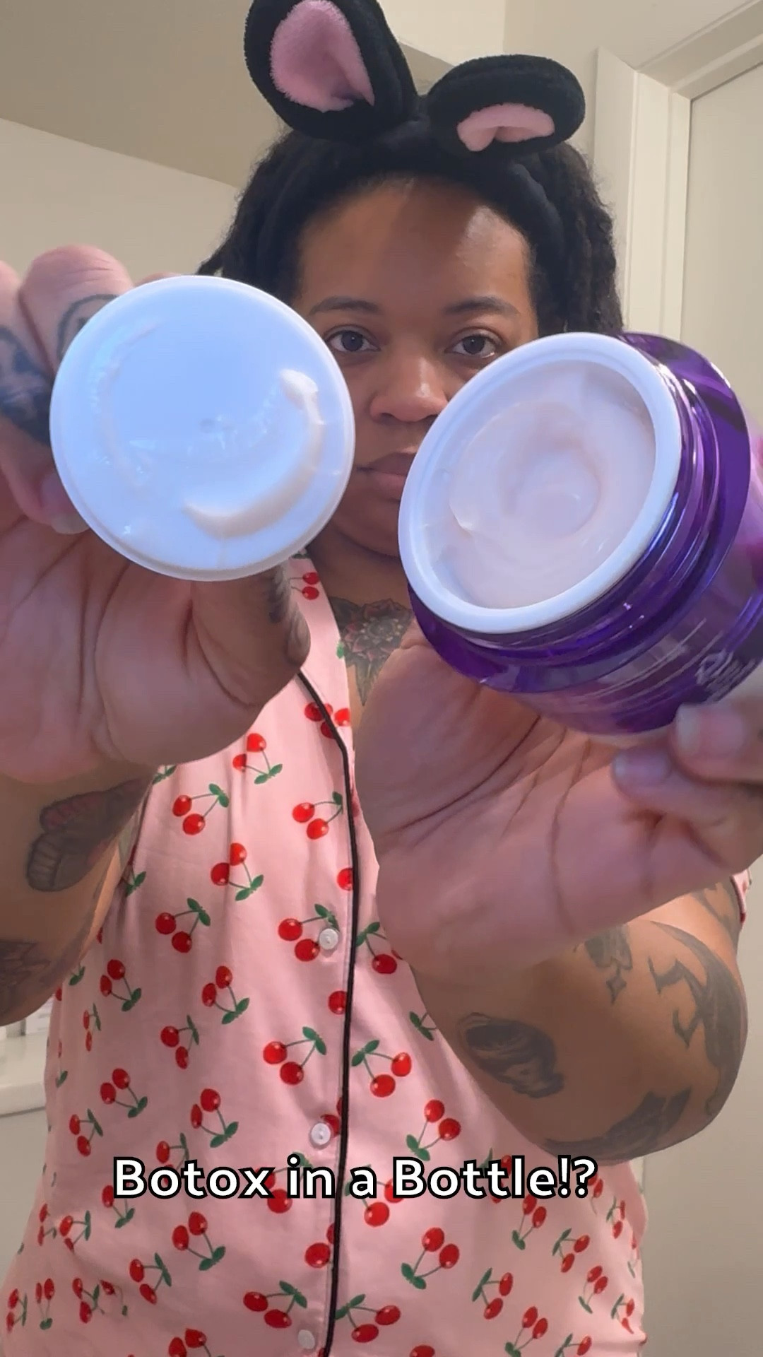 This product has been going viral as Botox in a Bottle. This works perfect as a night cream! I wake up with nourished, glowing skin that’s helping me hold off the tox!

#LTKBeauty #LTKFindsUnder50 #LTKSaleAlert