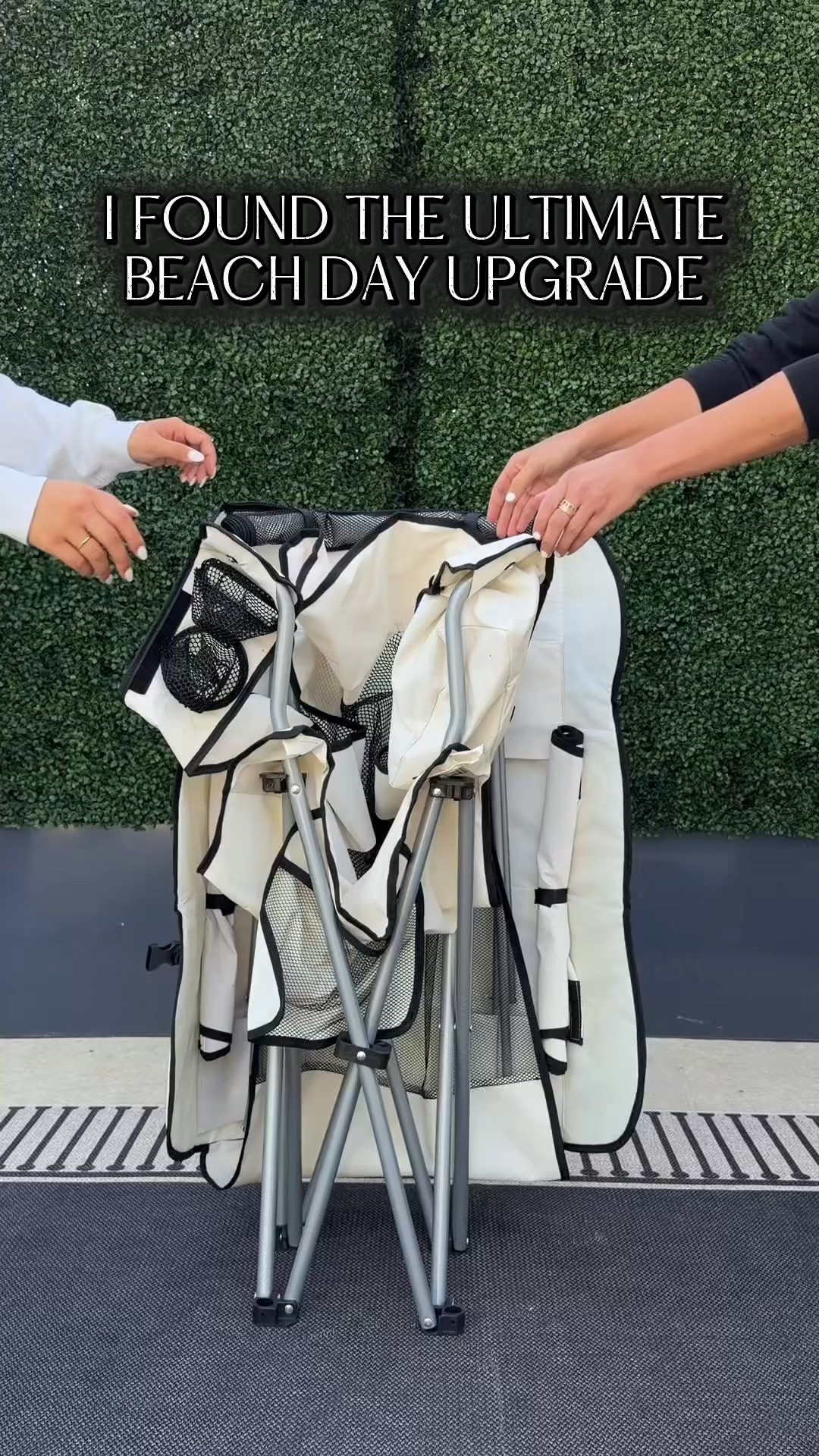 
Say BEACH DAYS and I’ll send you all the links to these beach finds you didn’t know you needed 💗☀️

I didn’t know I needed this until now… but a chair with a built in shade + cooler?? yeah this is coming with me everywhere 😭

#amazonfinds #beachmusthaves #summeressentials #lifehacks #vacayvibes