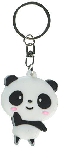 Cute Animal Keychain Silicone Lovely Panda Cartoon Key Rings Pendant for Kid Toy Ornament Souvenirs  | Amazon (US)