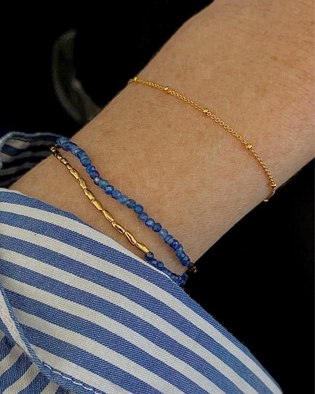 monica vinader gold bracelets - obsessed with the blue!! 🦋



#LTKworkwear #LTKBacktoSchool #LTKSeasonal