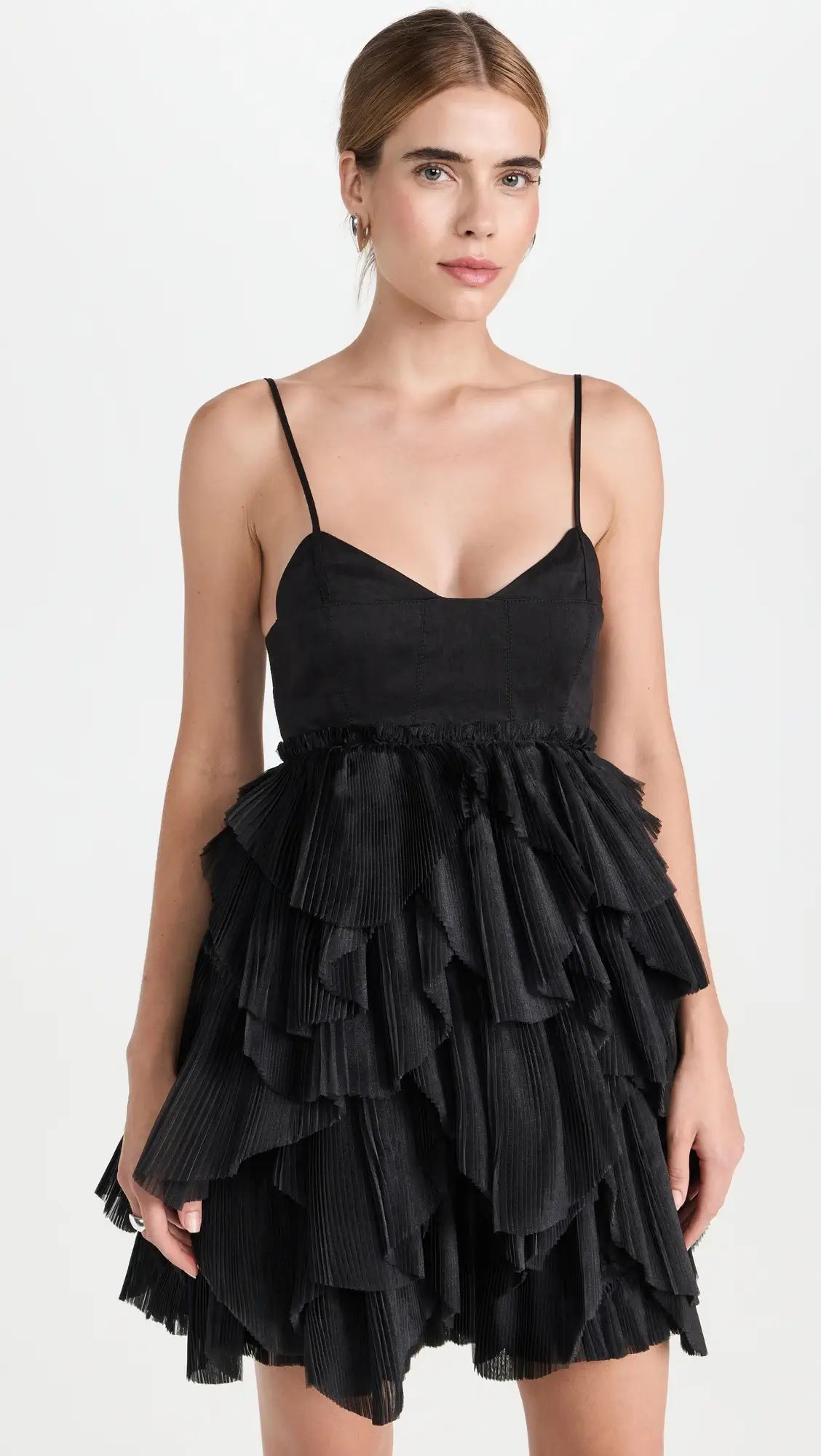 Aje Elsie Pleat Mini Dress | Shopbop | Shopbop