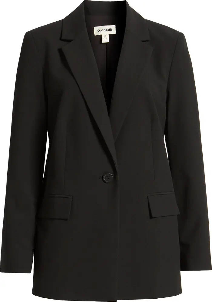 Open Edit Relaxed Fit Blazer | Nordstrom | Nordstrom