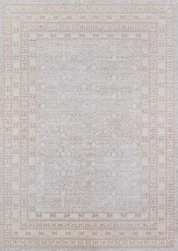 Momeni Rugs Isabella Traditional Tribal Flat Weave Area Rug, 5'3" x 7'3", Grey | Amazon (US)