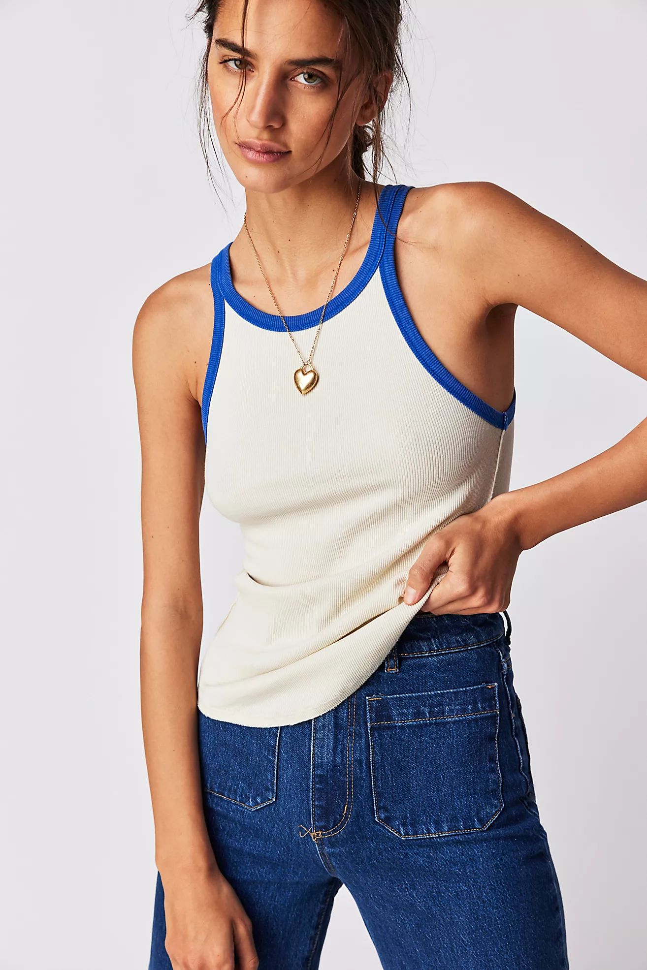 We The Free Only 1 Ringer Tank | Free People (Global - UK&FR Excluded)