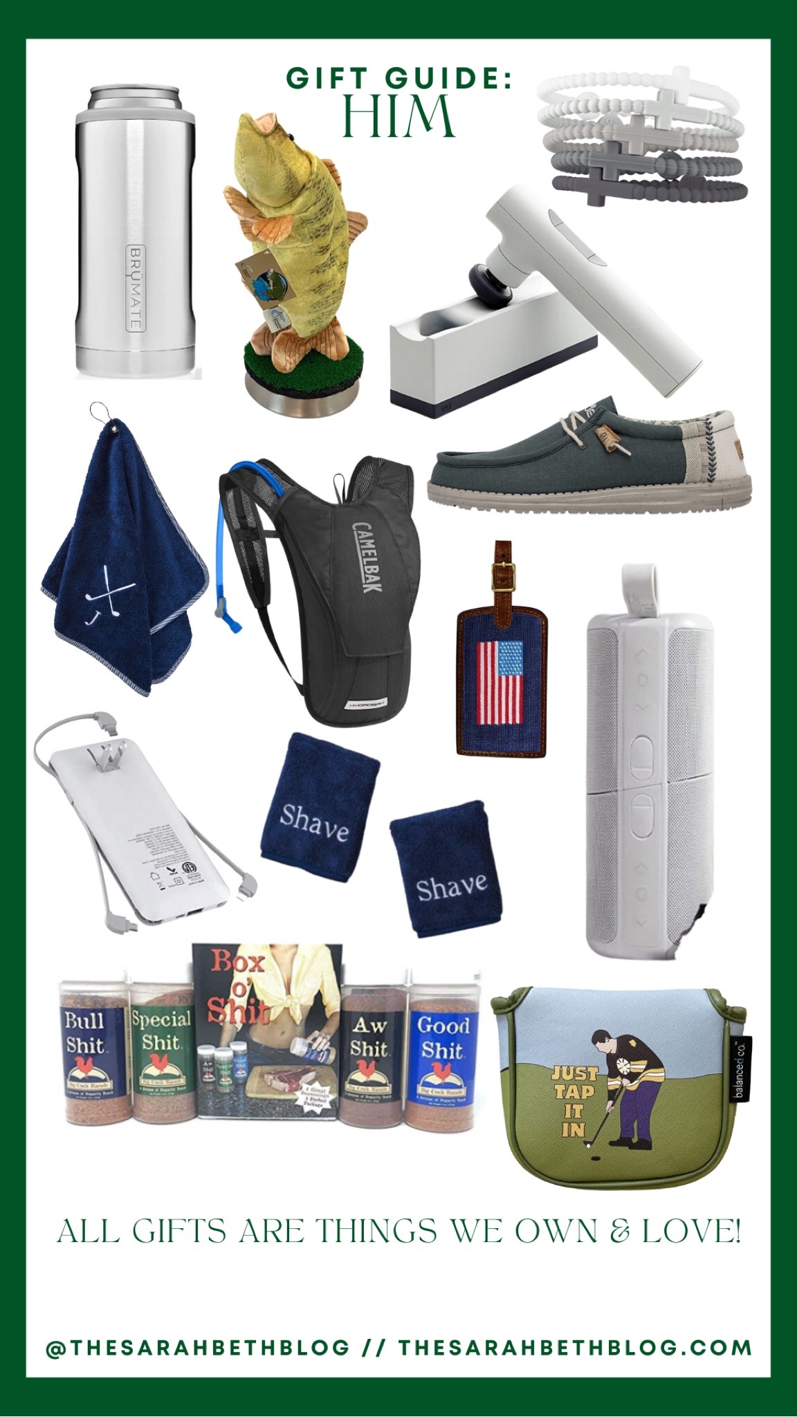 Gift guide for him 

#LTKmens #LTKGiftGuide #LTKHoliday