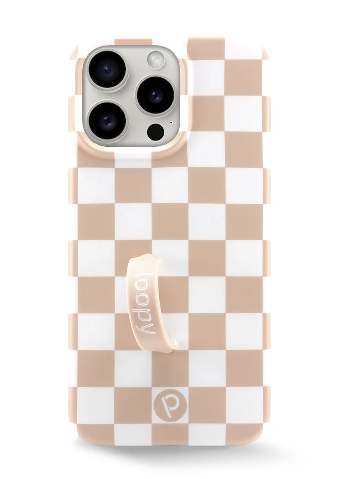 Loopy Cases - Sand Dollar Checkered | Loopy Cases
