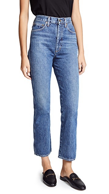 Pinch Waist High Rise Kick Jeans | Shopbop