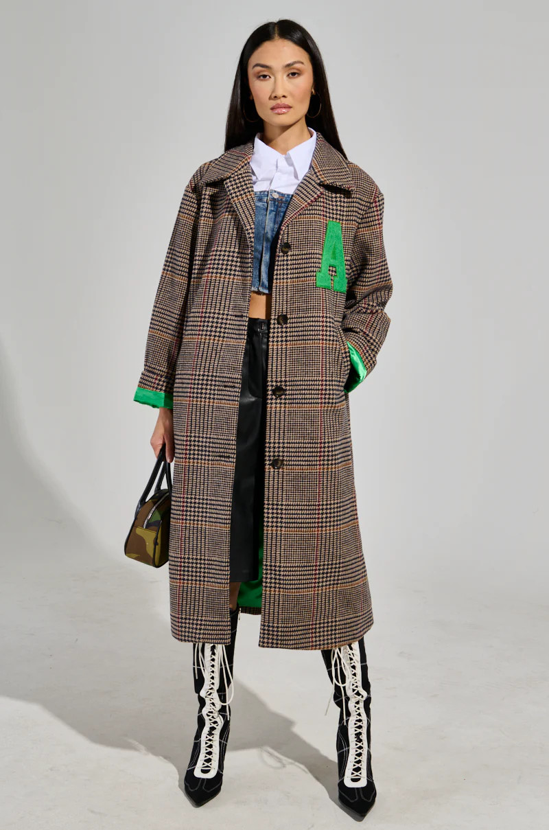 TAKE IT EASY RELAXED FIT TRENCH | AKIRA